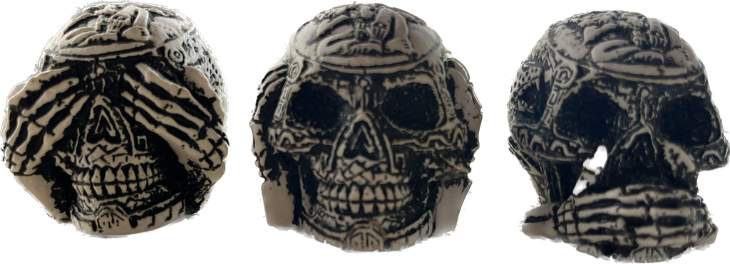 Calavera mini 3 pzas