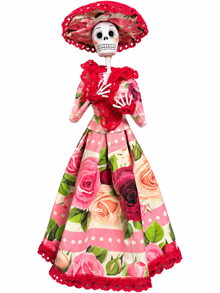 Catrina papel maché chica