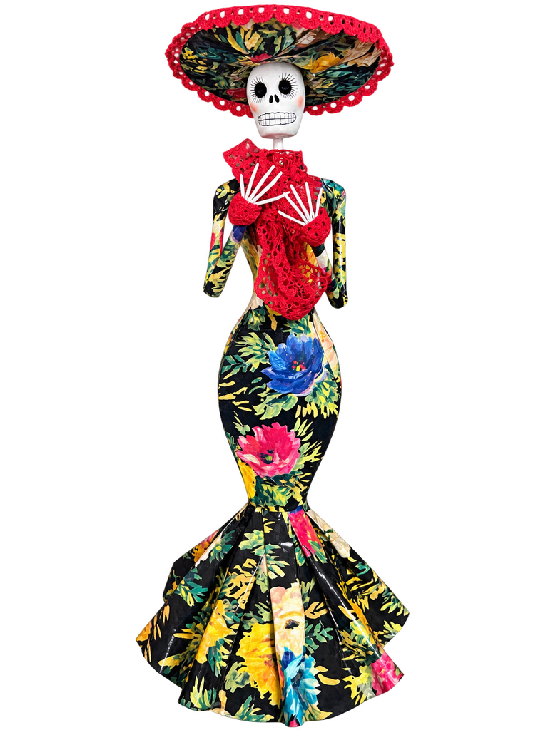 Catrina papel Maché Grande