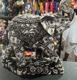 [H33] Elefante grande monedas